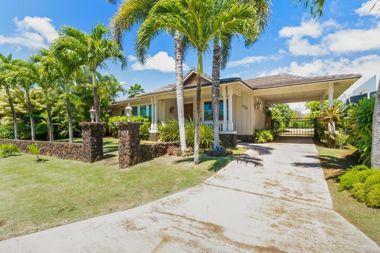 1730 Kaleka 4 Bed Poipu House, Guest House Walk To Beach コロア エクステリア 写真